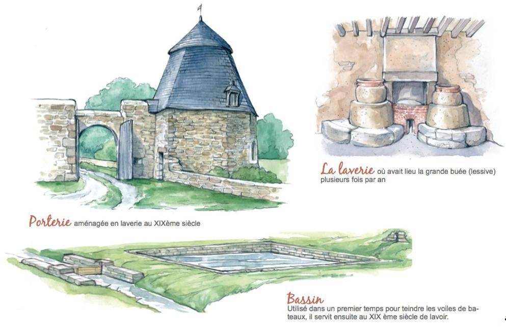 Chateau De Bourgon Montourtier Kültér fotó