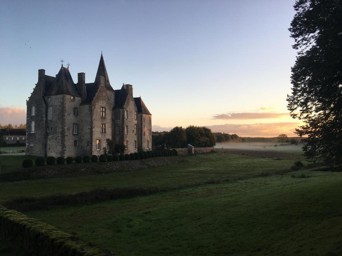 Chateau De Bourgon Montourtier Kültér fotó