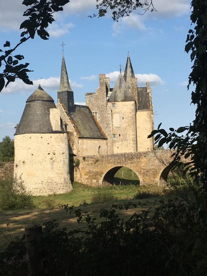 Chateau De Bourgon Montourtier Kültér fotó